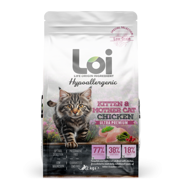 Loi Ultra Premium Tavuk Etli Yavru Kedi Maması