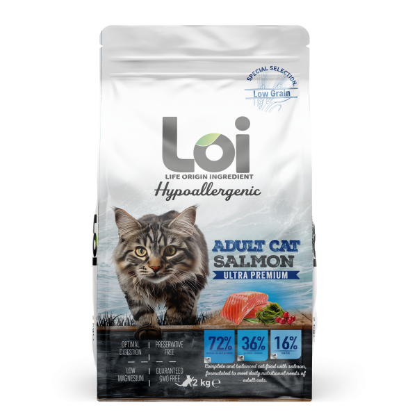 Loi Ultra Premium Somonlu Yetişkin Kedi Maması