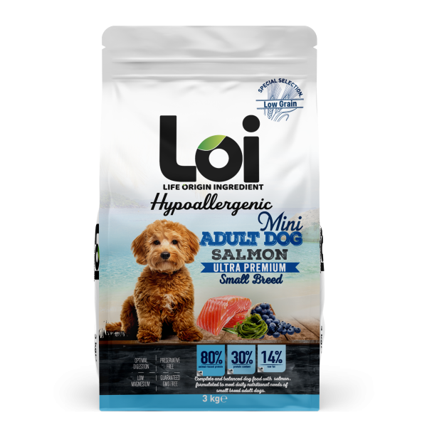 Loi Ultra Premium Somonlu Yavru  Mini Irk Köpek Maması