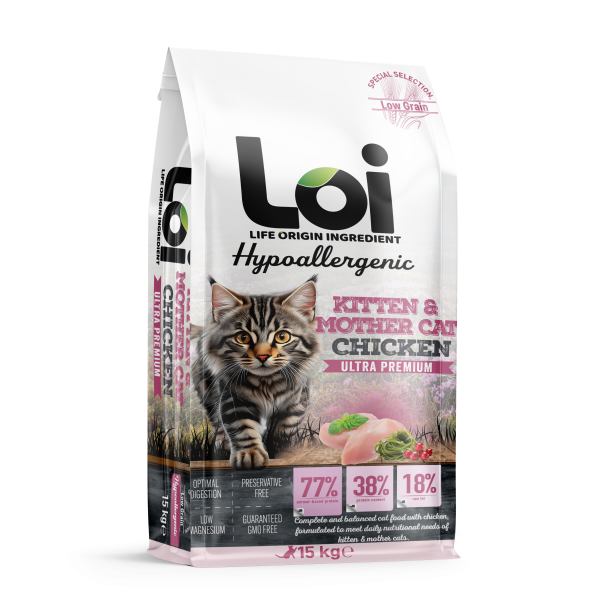 Loi Ultra Premium Tavuk Etli Yavru Kedi Maması - Görsel 2