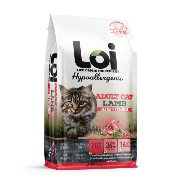 Loi Ultra Premium Kuzu Etli Yetişkin Kedi Maması - Görsel 2