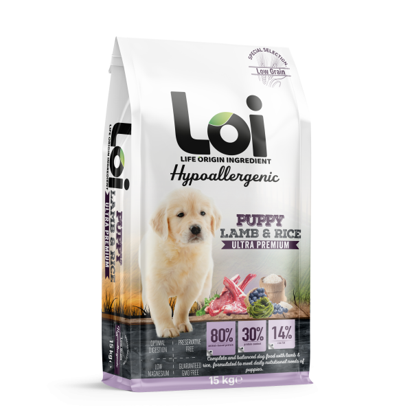 Loi Ultra Premium Kuzu Etli & Pirinçli Yavru Köpek Maması - Görsel 3